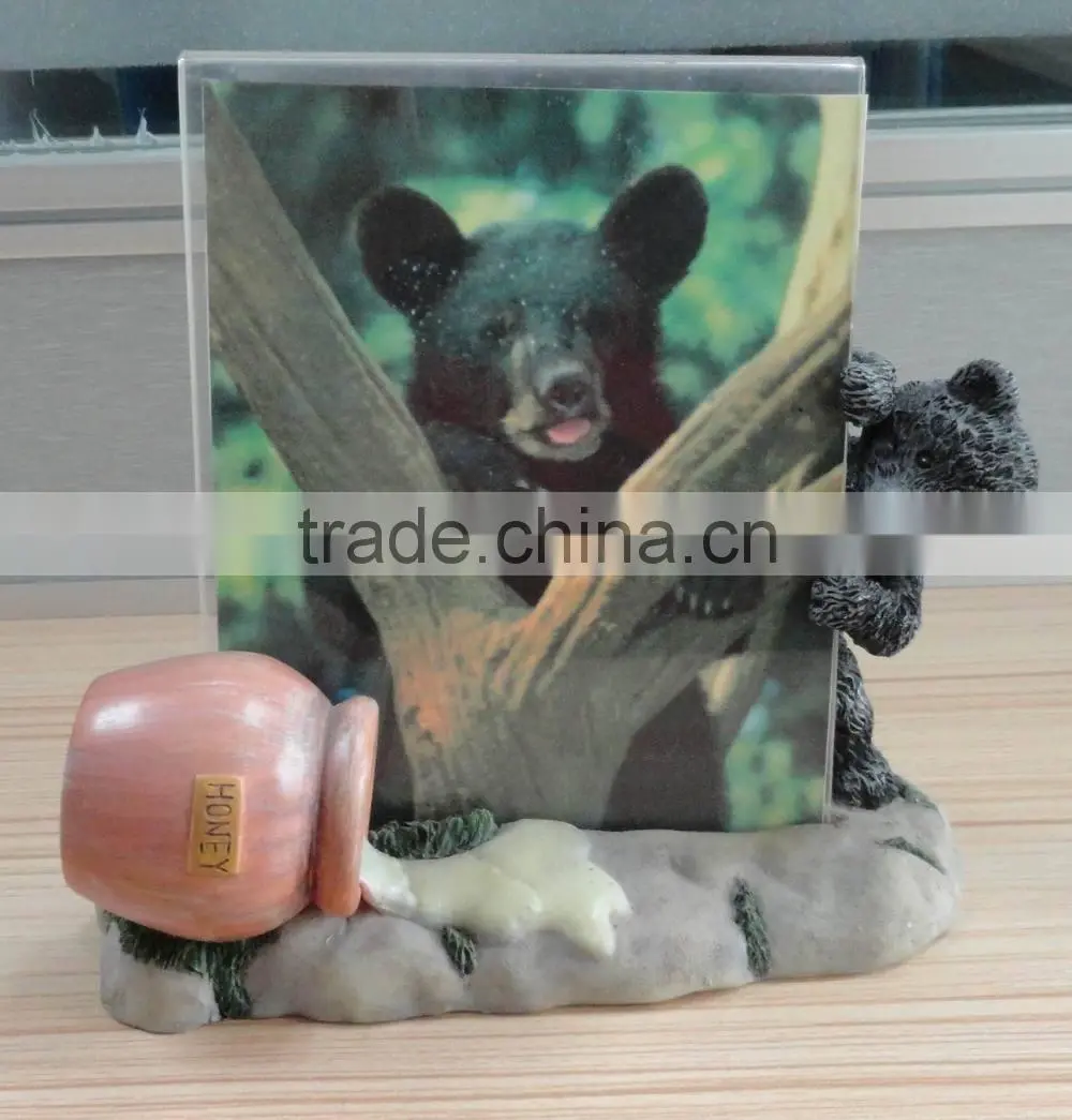 Fashion Wholesale Resin Photo Frame with Panda