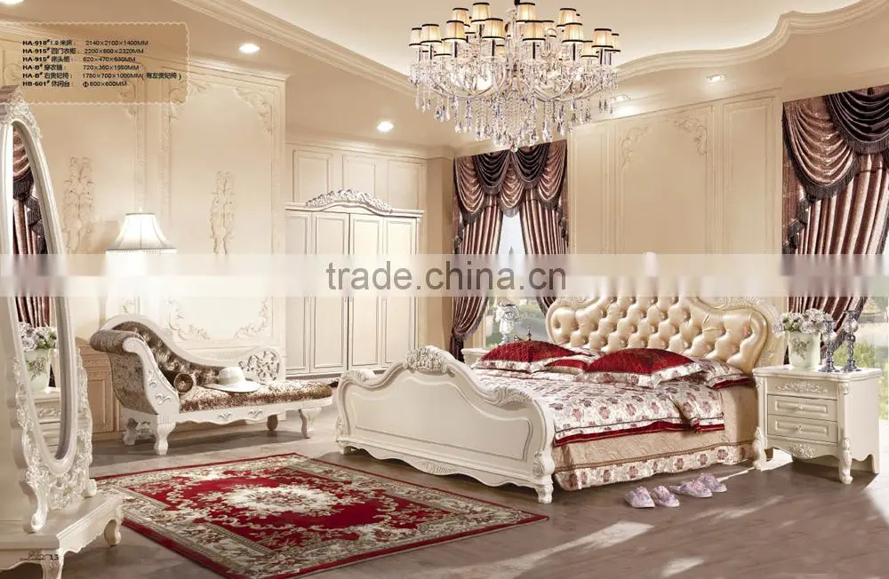 antique reproduction french furniture-French classic bed-french provincial bed