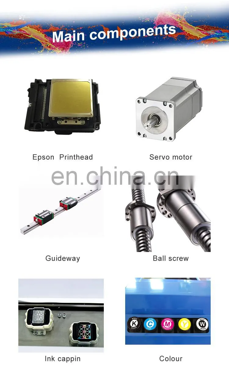 Double Station fabric printer digital textile t shirt printing machine