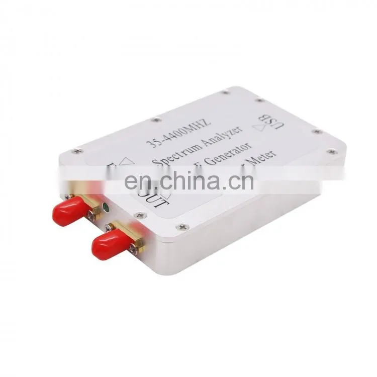 35-4400MHz USB Simple Spectrum Analyzer RF Signal Generator Tracking Source RF Power Meter