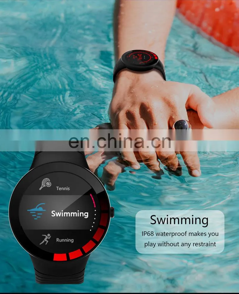 SANDA E3 Branded Watches Temperature Alarm Heart Rate Clock Sport Adult Android Smart Watch