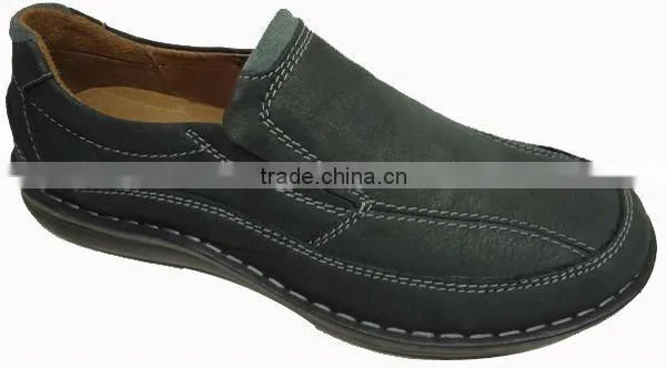 Abrasion Resistance Low Heel Cow leather Shoes For Men