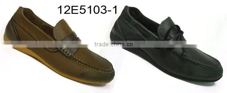 2014 leather shoes without lace
