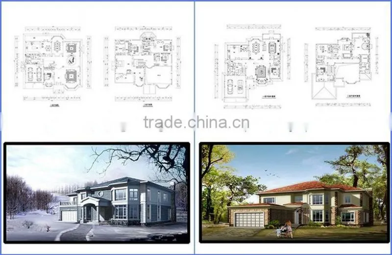 100sqm luxury prefab house building prefabricated villa