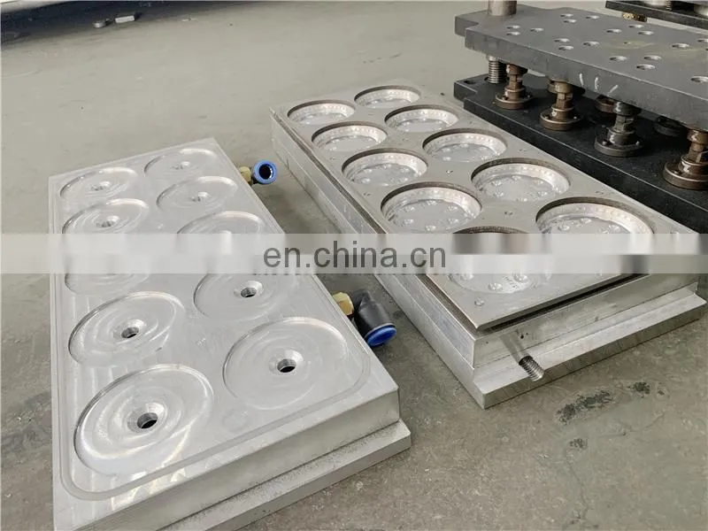 PCL450 Automatic Plastic Drink Paper Cup Cover Lid Cap thermo forming punching cutting machine