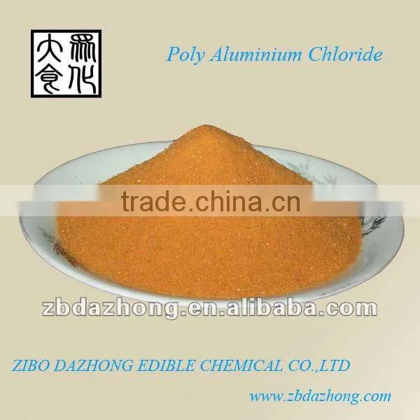 Supply DA ZHONG Water Treatment Chemical Poly Aluminium Chloride