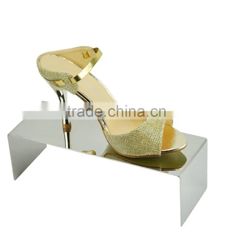 Gold Shoe Display Metal Shoe Riser Stand Shoe Stand Sandal Riser Sandal Display