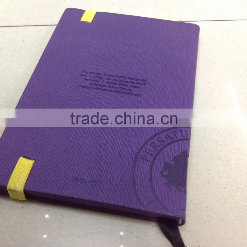 laser engraving logo notebook with string