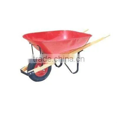 wooden handle steel wheelbarrow WH6600