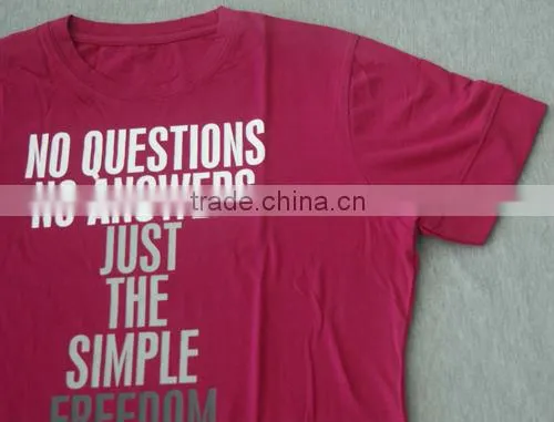 unisex custom printing combed cotton t shirt/100 combed cotton t shirts/combed cotton t shirt