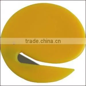 Cheap wholesale handle heartshaped plastic letter opener