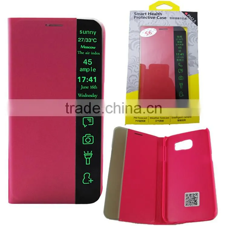 Mobile Phone Bag Case For Samsung Galaxy S6 Edge