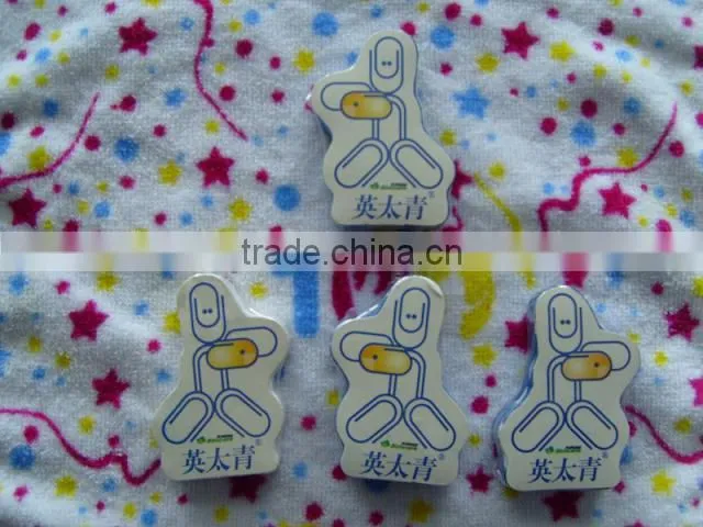 Baby Towel with Three Bear Cartoon Printed Velour Reactive Printing