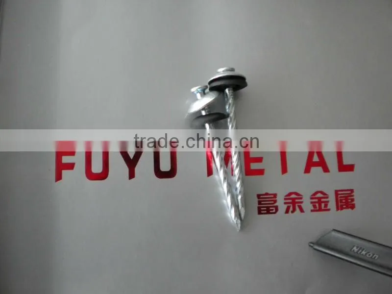 twisted umbrella head roofing nail factory