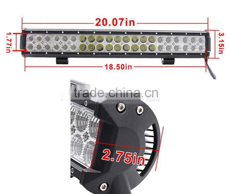 8820LM Waterproof IP68 Voltage 10 to 32V 24 Inch LED Light Bar Offroad