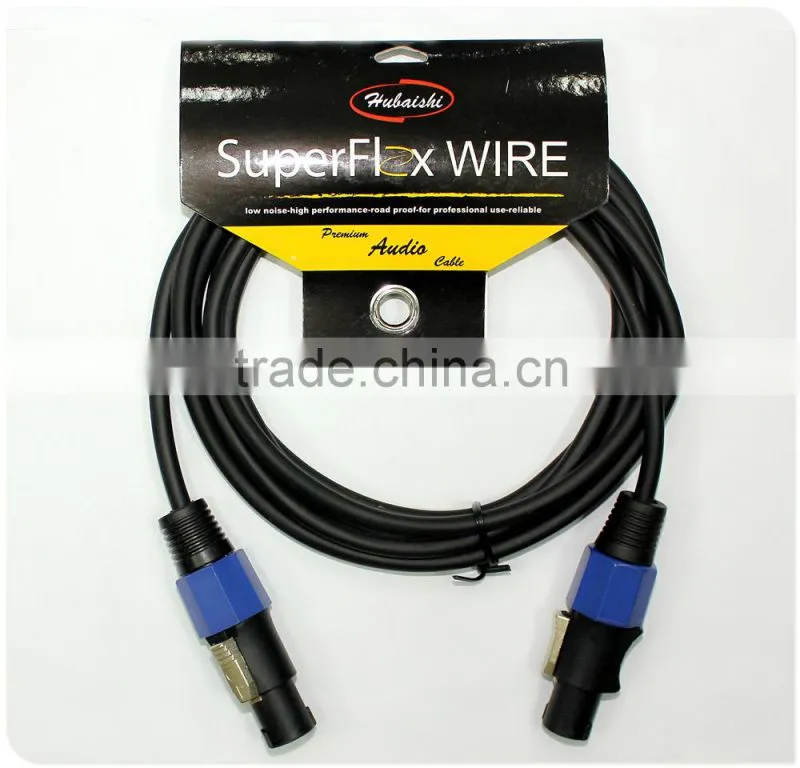 Speaker Cable monitor audio speaker cable speakon connector