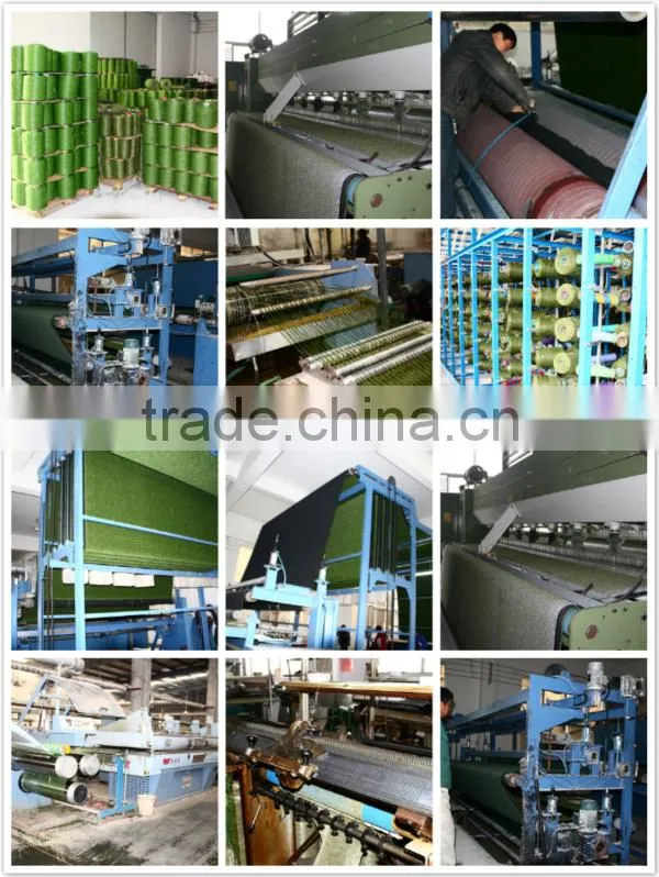 High density green synthetic turf artificial grass for tennis ,basketball flooring