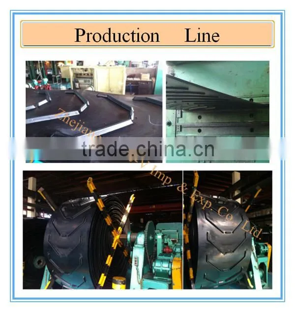 Patterned conveyor belt