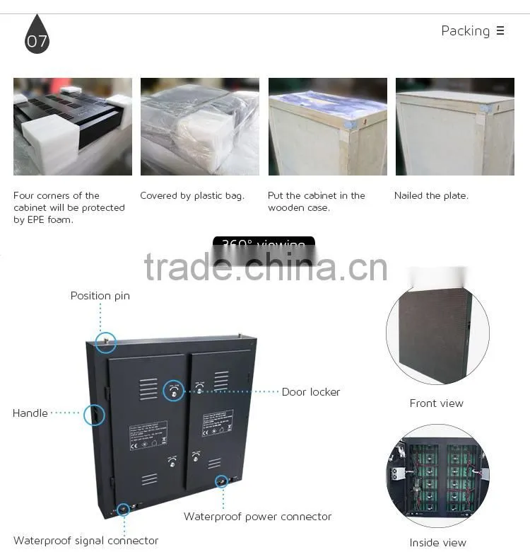 led advertising screen outdoor screen price