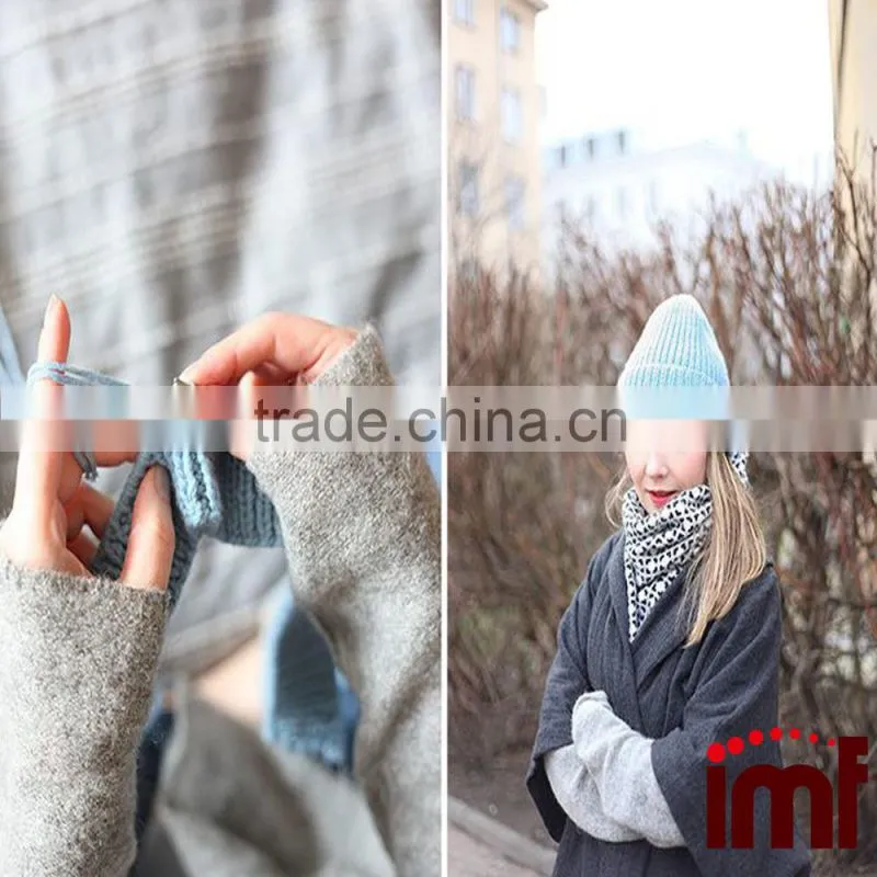 Cashmere Fashion Hand Knitted Winter Hat