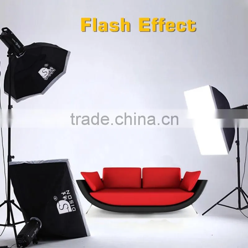 Dison studio lighting set,remote control flashing lights with softbox