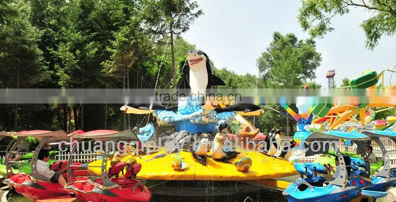 Fight Shark Island, water game, swing rides, popular amusement rides, water park rides, Chinese Manufacturer