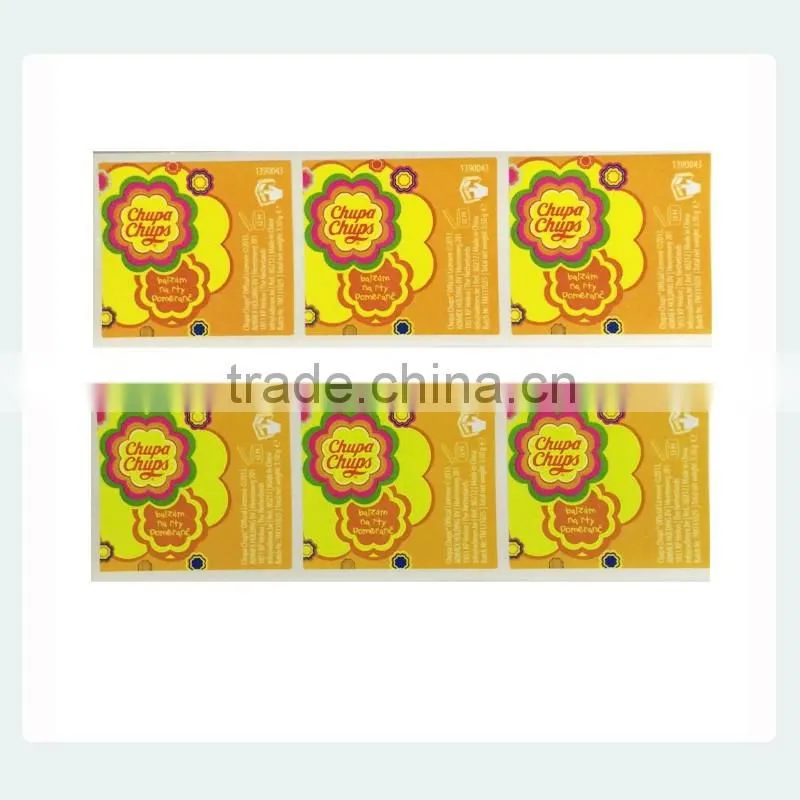 Waterproof adhesive sticker label