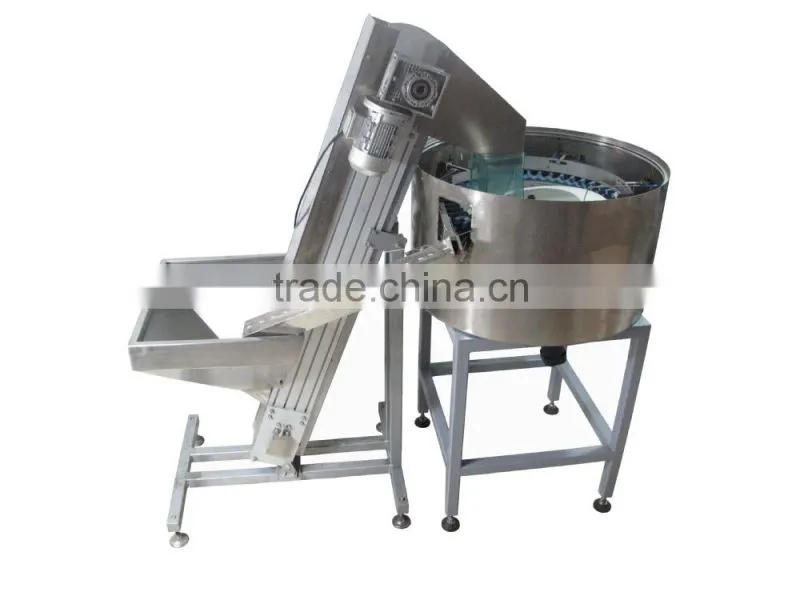 High speed and efficient pump cap sorter/ pump trigger cap sorter ( With elevator)