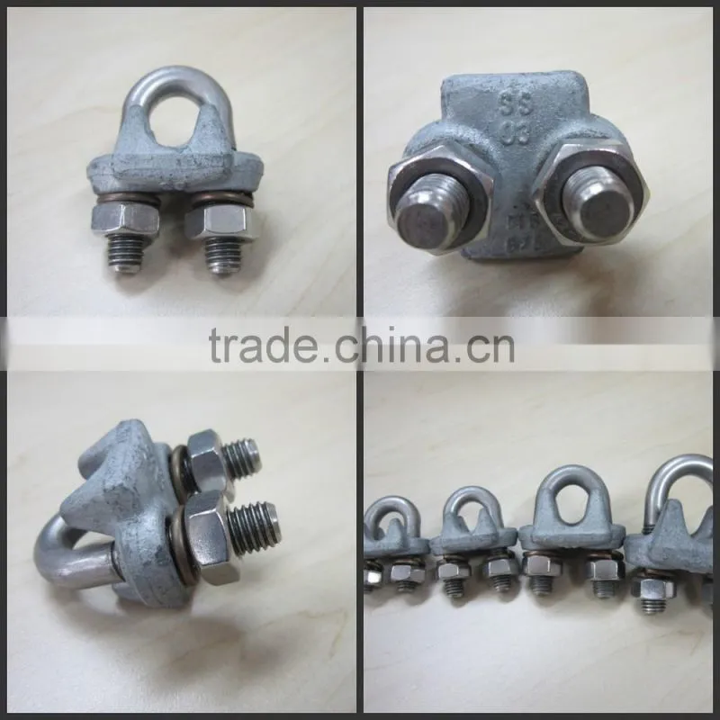 m8 din741 steel wire rope clip (DIN741)