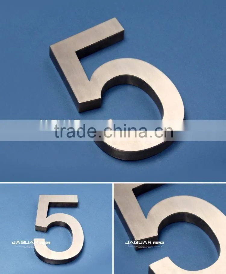 China made decorative stainless steel Metal Letters 3d signage