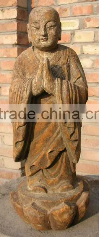Chinese Antique Wooden Buddha Statue
