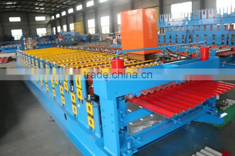 840+850 Double deck double layer roll forming machine