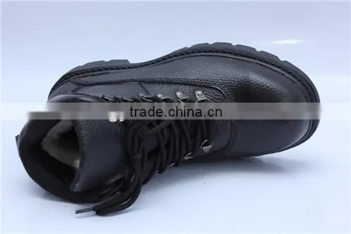 Wearable Rubber outsole safety shoes made in China middle cut series safety boots for work 9045