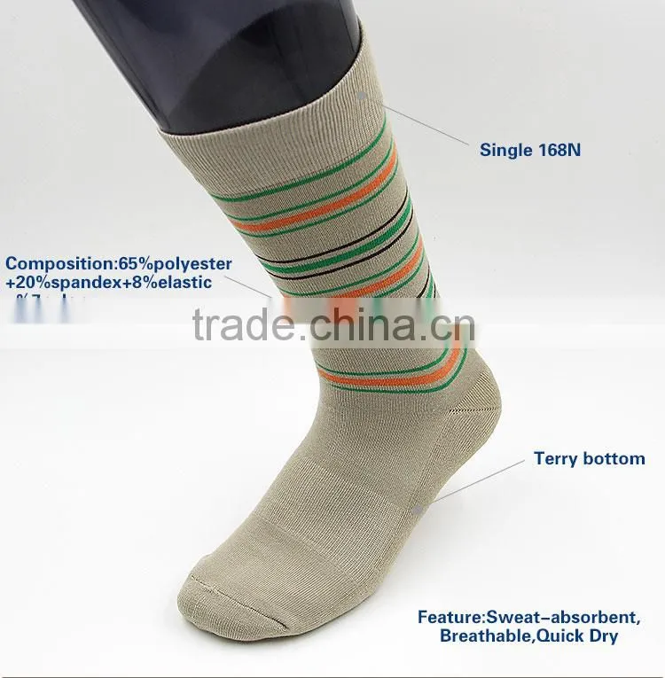 Cotton thick half terry socks for men