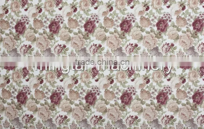 machine to print self adhesive wallpaper
