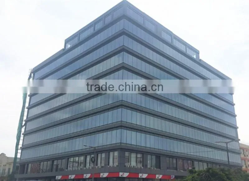 Unitized glass curtain wall with CE certificate