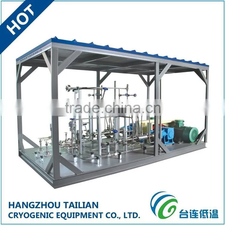 High Efficiency High Quality Regulating-Metering LNG Skid Mounted