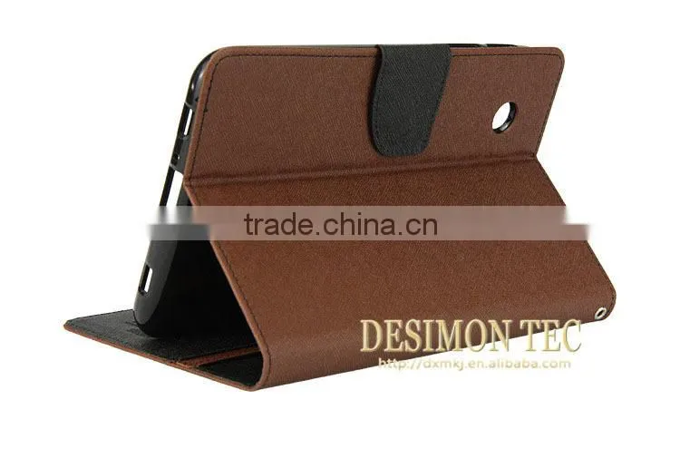 pu leather tablet case cover for microsoft surface pro 3 with shoulder neck strap LOGO custom shenzhen