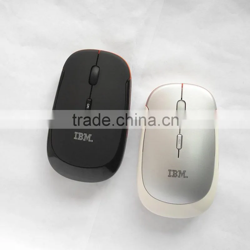 Portable Nano 2.4G Wireless Optical Mouse with DPI Switch (Black)