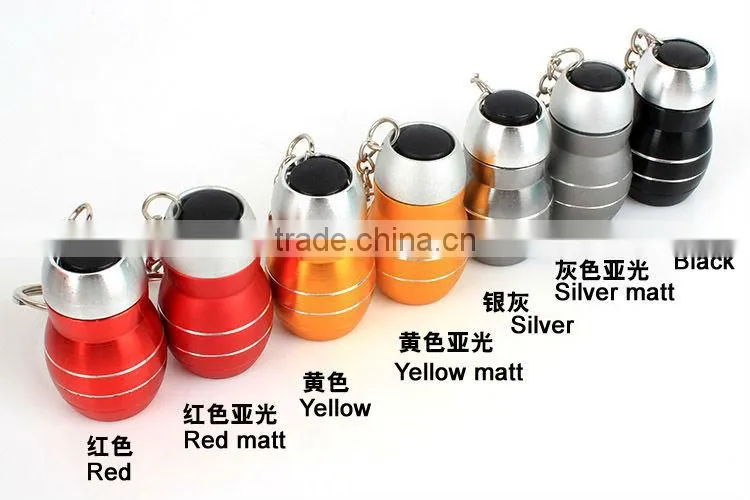Goread 3LED Cask aluminum flashlight high bright gift torch led keychain