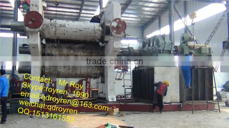 Best Quality Rubber plastic calender machine xy-4f 360*1120mm four-roll calender machine