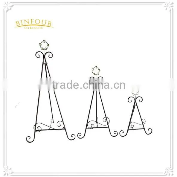 High quality Metal Table Easel desktop iron easel