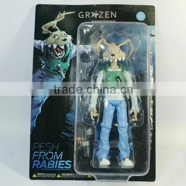 ICTI OEM factory High quality plastic figure toys.
