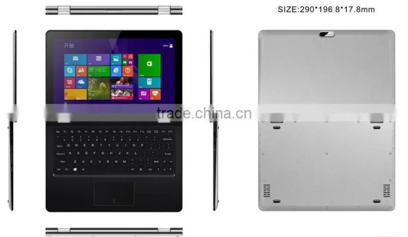 2016 dual os 11.6 inch new cheap front camera laptop on sale