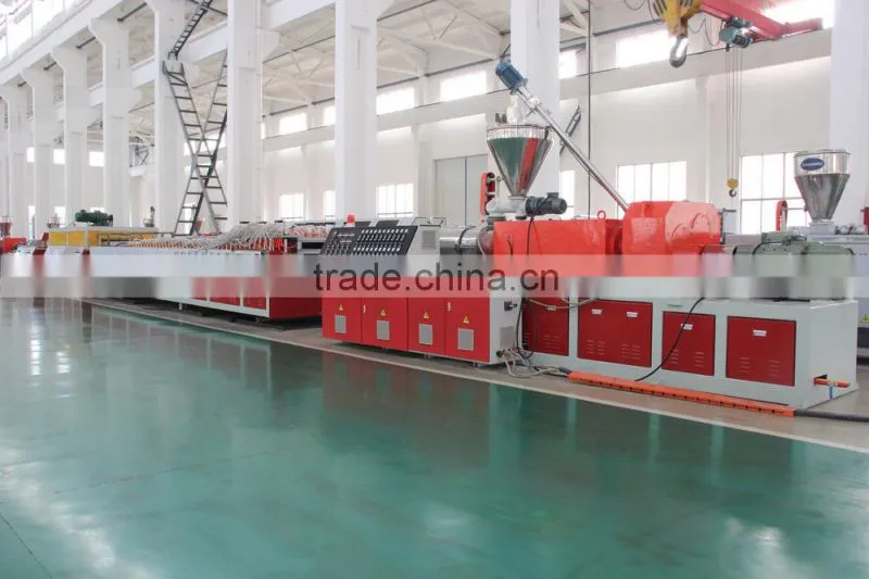 plastic wood door board production line