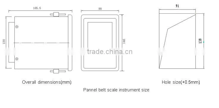 Belt scale weight controller sw3000G