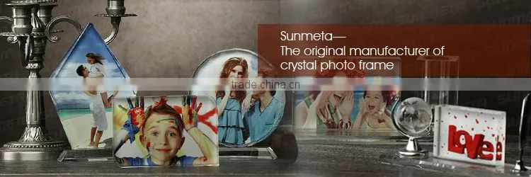 sublimation crystal photo BXP12 Smooth Angle Squares 60*80*20 mm