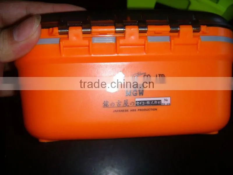 Hot sale manufacturer sale clear plastic double layers fishing tackle box