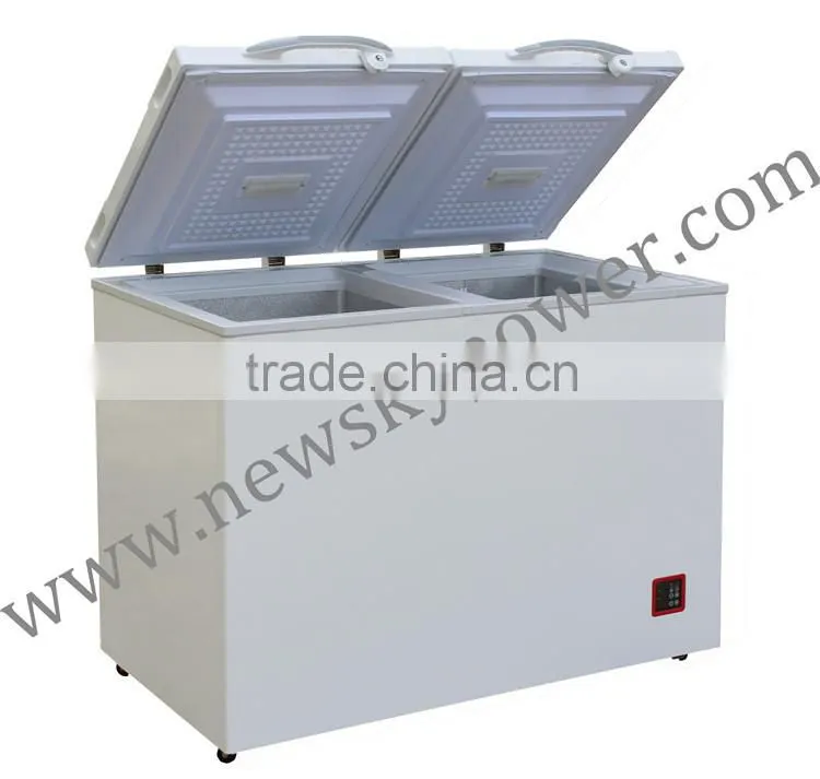 DC12V 24V solar deep freezer solar powered freezer solar refrigerator fridge freezer