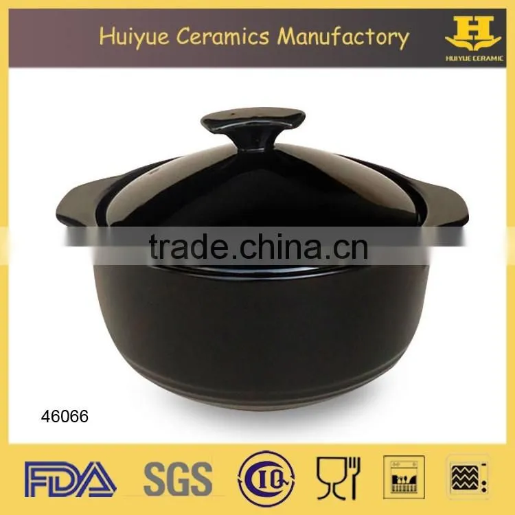 Multi functional ceramic clay cooking pot ceramic clay soup pot ceramic clay hot pot